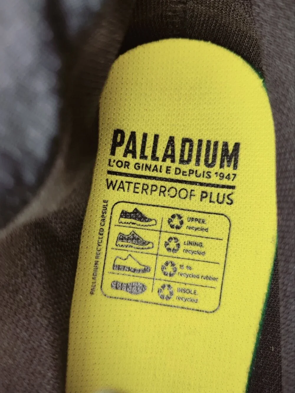 Palladium Pampa Lite+ RCYCLWP+ Waterproof Boots, Black, 12(M) 13.5(W)